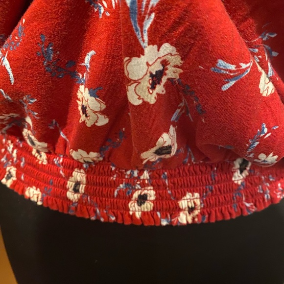 Lucky Brand Surplice Short Sleeve Top - Picture 6 of 9